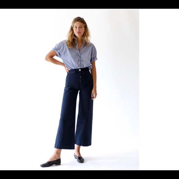 Jesse Kamm Pants - JESSE KAMM PANTS MIDNIGHT BLUE SIZE 8